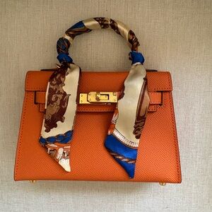 Orange Mini Handbag